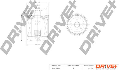 Dr!ve+ DP1110.11.0019 - Oil Filter car-mod.net