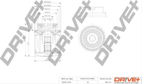 Dr!ve+ DP1110.11.0113 - Oil Filter car-mod.net