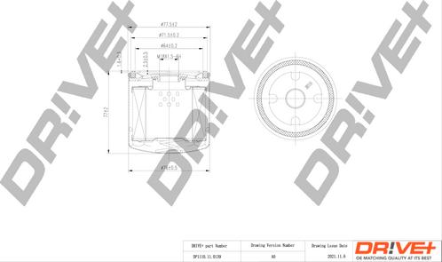 Dr!ve+ DP1110.11.0139 - Oil Filter car-mod.net
