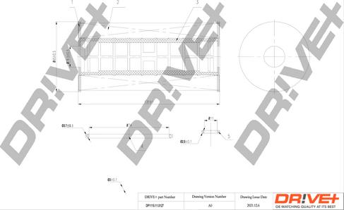 Dr!ve+ DP1110.11.0127 - Oil Filter car-mod.net