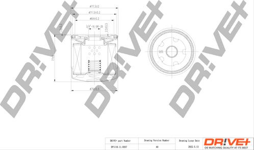Dr!ve+ DP1110.11.0357 - Oil Filter car-mod.net