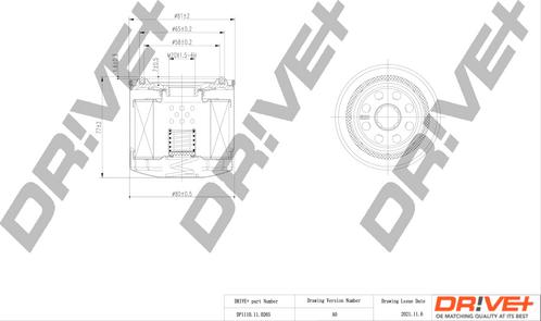 Dr!ve+ DP1110.11.0265 - Oil Filter car-mod.net