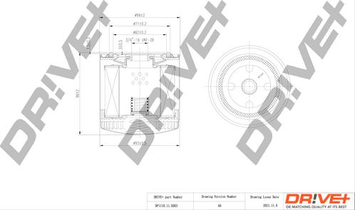 Dr!ve+ DP1110.11.0263 - Oil Filter car-mod.net