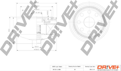Dr!ve+ DP1110.11.0286 - Oil Filter car-mod.net
