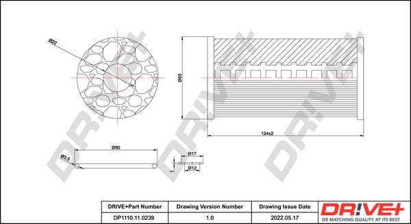 Dr!ve+ DP1110.11.0239 - Oil Filter car-mod.net