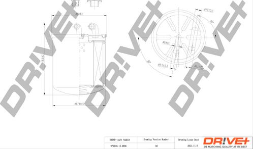 Dr!ve+ DP1110.13.0056 - Fuel filter car-mod.net