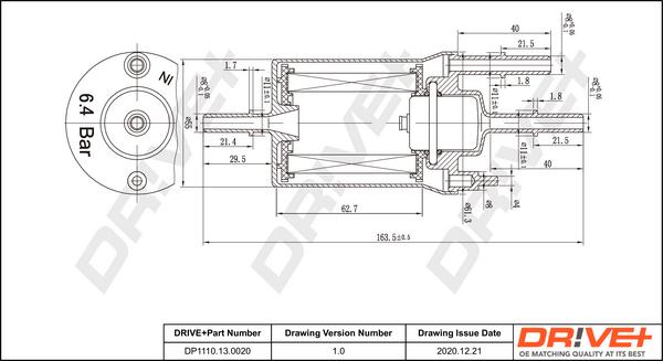 Dr!ve+ DP1110.13.0020 - Fuel filter car-mod.net