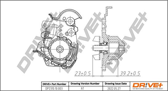 Dr!ve+ DP2310.10.003 - Water Pump car-mod.net
