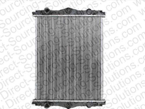 DSS 520010 - Radiator, engine cooling car-mod.net