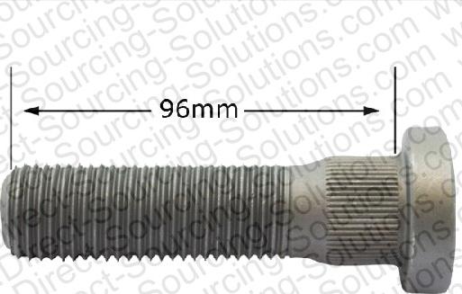 DSS 150021 - Stud, wheel hub car-mod.net