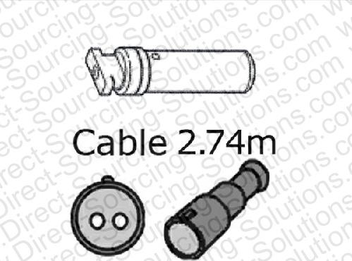 DSS 108090 - ABS sensor, wheel speed car-mod.net