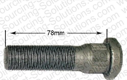 DSS 205109 - Stud, wheel hub car-mod.net