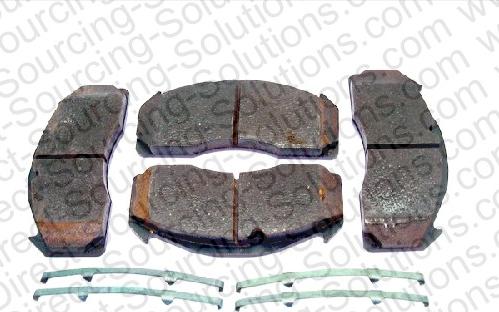 DSS 206582 - Brake Pad Set, disc brake car-mod.net