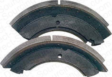 DSS 206103R - Drum Brake Shoe Set car-mod.net