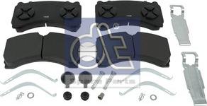 DT Spare Parts 4.90937 - Brake Pad Set, disc brake car-mod.net