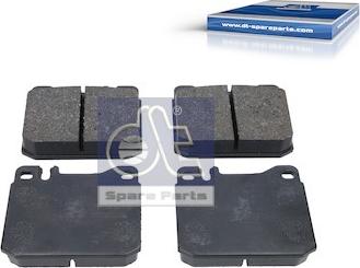 DT Spare Parts 4.92241 - Brake Pad Set, disc brake car-mod.net