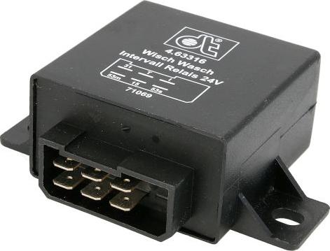 DT Spare Parts 4.63316 - Relay, wipe / wash interval car-mod.net