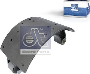 DT Spare Parts 4.62661 - Brake Shoe, Drum brakes car-mod.net