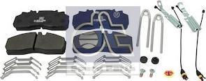 DT Spare Parts 5.92122 - Brake Pad Set, disc brake car-mod.net