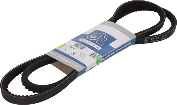 DT Spare Parts 5.41407 - Drive belt, V-Belt car-mod.net