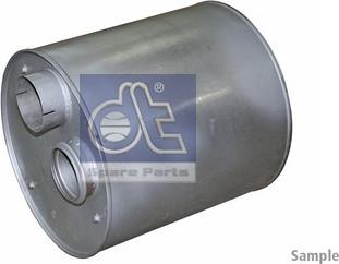 DT Spare Parts 5.11055 - Middle / End Silencer car-mod.net