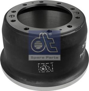 DT Spare Parts 5.21204 - Brake Drum car-mod.net