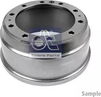 DT Spare Parts 5.21207 - Brake Drum car-mod.net