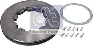 DT Spare Parts 5.21221 - Brake Disc car-mod.net