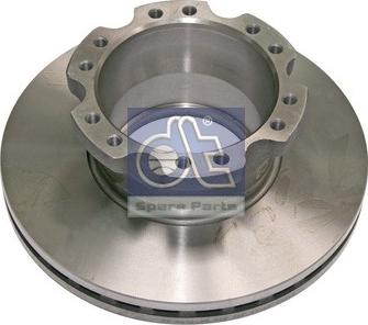 DT Spare Parts 5.21222 - Brake Disc car-mod.net