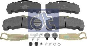 DT Spare Parts 10.14000 - Brake Pad Set, disc brake car-mod.net