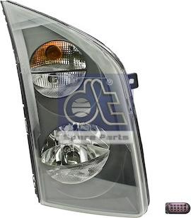 DT Spare Parts 11.84109 - Headlight car-mod.net