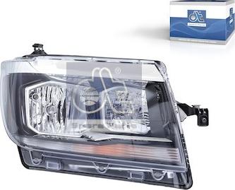 DT Spare Parts 11.84113 - Headlight car-mod.net
