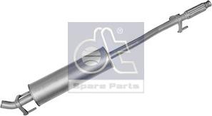 DT Spare Parts 11.26015 - Middle / End Silencer car-mod.net