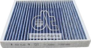 DT Spare Parts 11.72000 - Filter, interior air car-mod.net