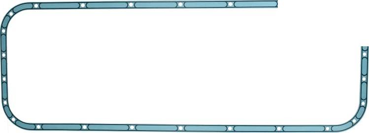 DT Spare Parts 1.24046 - Gasket, oil sump car-mod.net