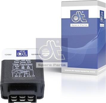 DT Spare Parts 1.21097 - Relay, wipe / wash interval car-mod.net