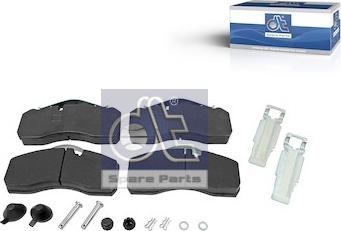 DT Spare Parts 3.96405 - Brake Pad Set, disc brake car-mod.net