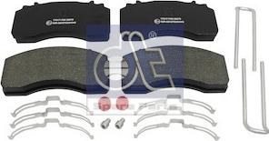 DT Spare Parts 3.96408 - Brake Pad Set, disc brake car-mod.net