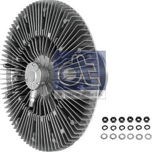 DT Spare Parts 3.15221 - Clutch, radiator fan car-mod.net