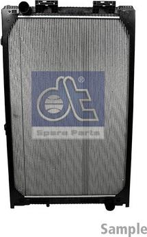 DT Spare Parts 3.16219 - Radiator, engine cooling car-mod.net