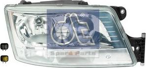 DT Spare Parts 3.31015 - Headlight car-mod.net