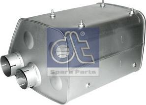 DT Spare Parts 3.25015 - Middle / End Silencer car-mod.net