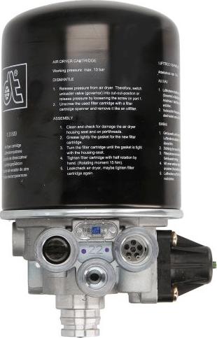 DT Spare Parts 3.71002 - Air Dryer, compressed-air system car-mod.net