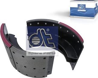 DT Spare Parts 2.40393 - Drum Brake Shoe Set car-mod.net