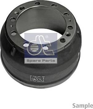 DT Spare Parts 2.40311 - Brake Drum car-mod.net