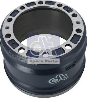 DT Spare Parts 2.40702 - Brake Drum car-mod.net