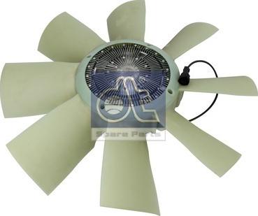 DT Spare Parts 2.15509 - Fan, radiator car-mod.net