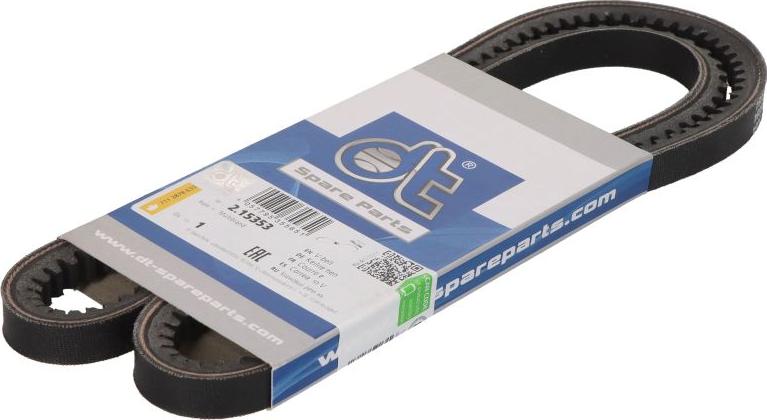 DT Spare Parts 2.15353 - Drive belt, V-Belt car-mod.net