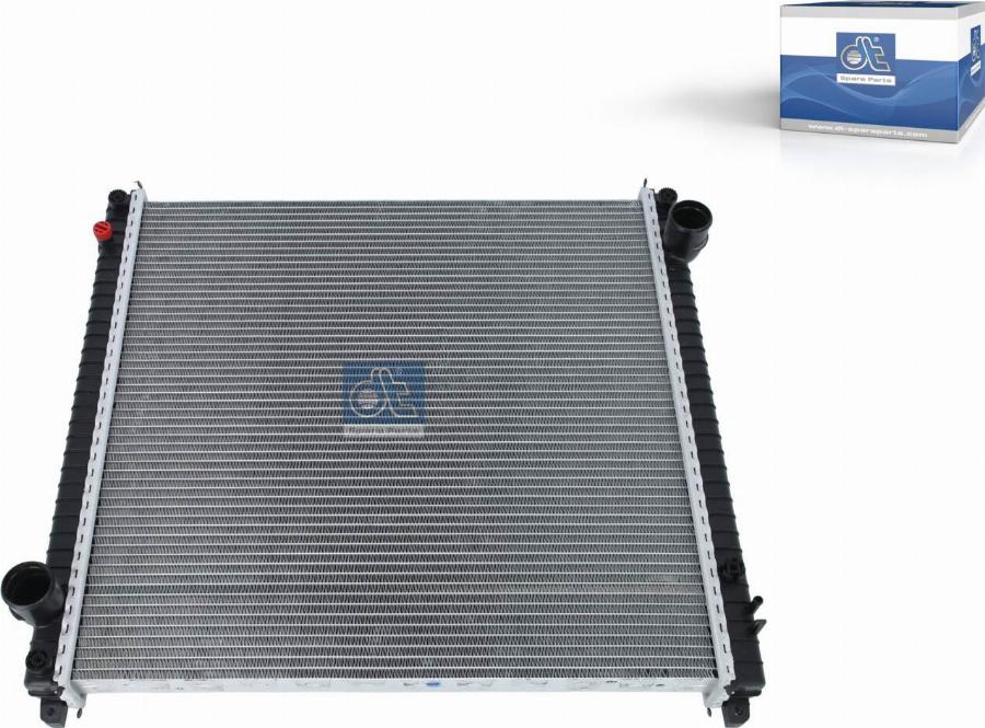 DT Spare Parts 7.00371 - Radiator, engine cooling car-mod.net