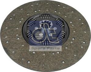 DT Spare Parts 7.18015 - Clutch Disc car-mod.net